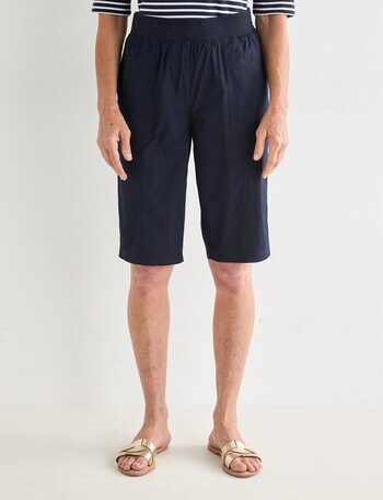 Ella J Shorts, Navy product photo