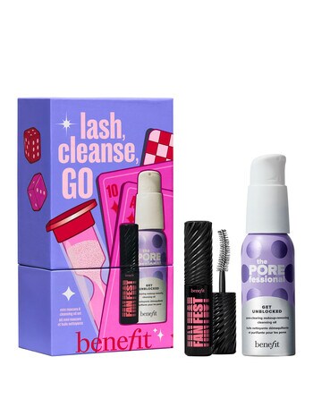 benefit Lash Cleanse Go Face Stocking Set, Valued At $62 product photo