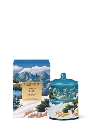 Glasshouse Fragrances Chalet Chic Candle, 380g product photo