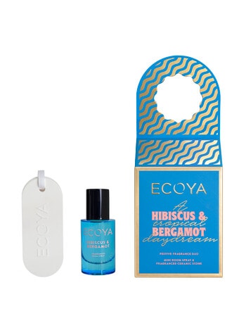 Ecoya Festive Fragrance Duo, Hibiscus & Bergamot product photo