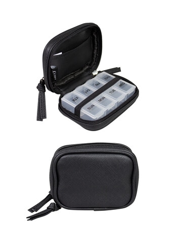 Tender Love + Carry Pill Pouch, Black product photo