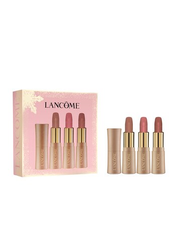 Lancome L'Absolu Rouge Intimatte Mini Lipstick Trio Gift Set product photo
