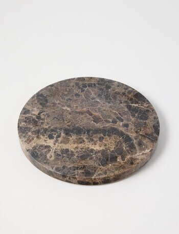 Amy Piper Mia Marble Trivet, 18cm, Chocolate product photo