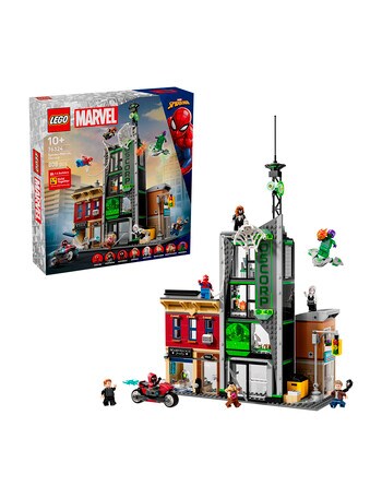 LEGO Superheroes Super Heroes Marvel Spider-Man vs. Oscorp, 76324 product photo