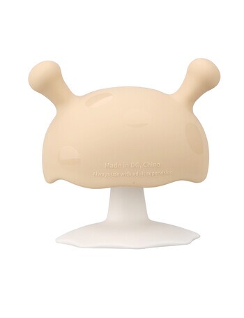 Mombella Mushroom Soothing Teether, Beige product photo