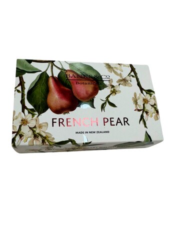 Banks & Co French Pear Boxed Heart Soap Duo product photo