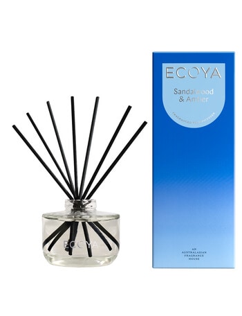 Ecoya Reed Diffuser Sandalwood & Amber, 200ml product photo