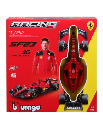 Bburago 1:24 Ferrari Racing SF-23 2023 Model Kit #16 Leclerc product photo
