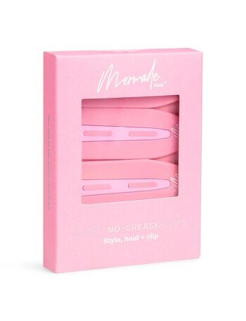 Mermade Hair Jumbo No Crease Clips, 4-Pack product photo