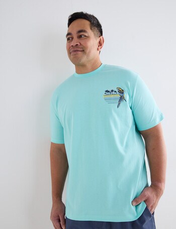 Gasoline King Size Sunset Beach Tee product photo