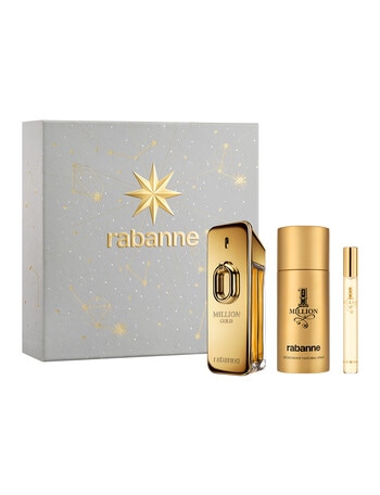 Rabanne Million Gold 100ml EDP Intense Set, 3-Piece product photo