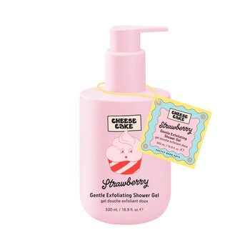 Cheese Cake Strawberry Exfoliating Shower Gel product photo