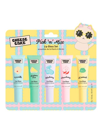 Cheese Cake Pick n Mix Lip Gloss Set product photo