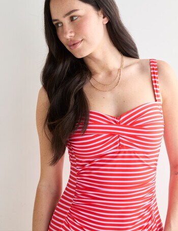 Zest Resort Molly Swimsuit, Hot Stripe product photo