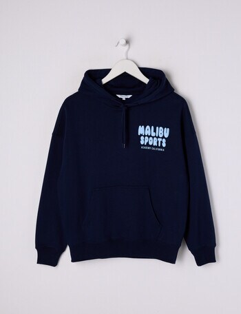 Switch Malibu Sports Oversized Hoodie, Navy product photo