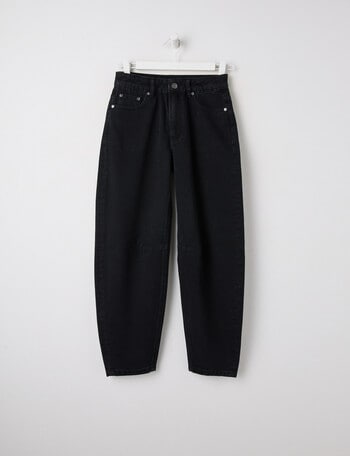 Switch Hayley Barrel Jean, Washed Black product photo