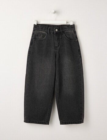 Mac & Ellie Baggy Jean, Black product photo