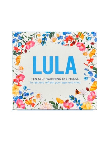 Lula Mixed Scents Self Warming Eye Mask, 10-Pack product photo