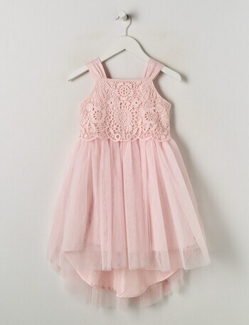 Mac & Ellie Party Collection Belle Tulle Dress, Blush product photo