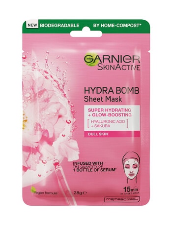 Garnier Hydra Bomb Tissue Mask, Sakura product photo