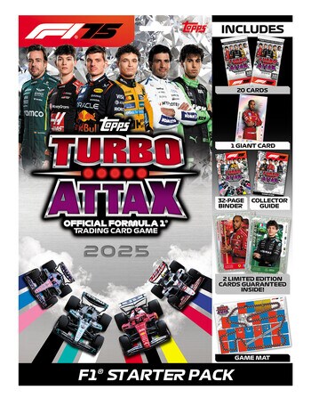 Cards F1 Turbo Attax 2025 Starter Packs product photo