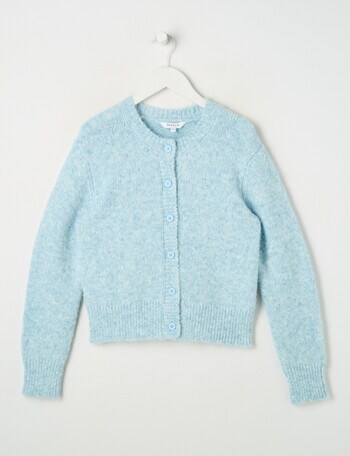 Switch Maia Fluffy Cardigan, Baby Blue product photo