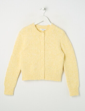 Switch Maia Fluffy Cardigan, Butter product photo