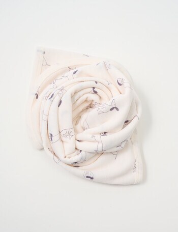 Milly & Milo Merino Wrap, Dog Print product photo