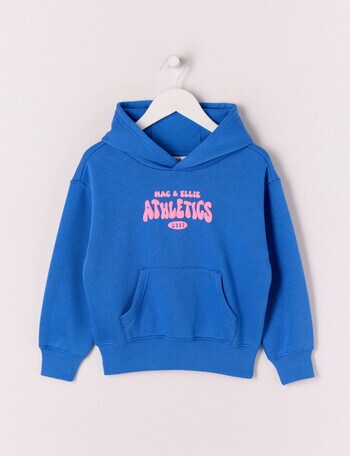 Mac & Ellie Athletics Club Pull On Hoodie, Cobalt product photo