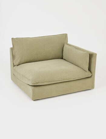 Marcello&Co Aspen Maxi Fabric Modular Right Hand Facing, Sage V2 product photo