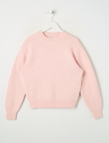 Switch Charli Knit Jumper, Soft Pink product photo