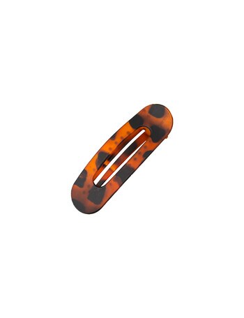 Mae Claw Grip Flat Lay, Matte Tortoiseshell product photo