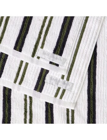 Sheridan Living Textures Stripe Towel Range product photo