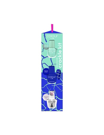 Colour by TBN Nail Colour Crackle Kit - Frozen Shard product photo
