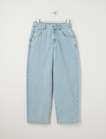 No Issue Super Baggy Denim Jean, Light Blue product photo