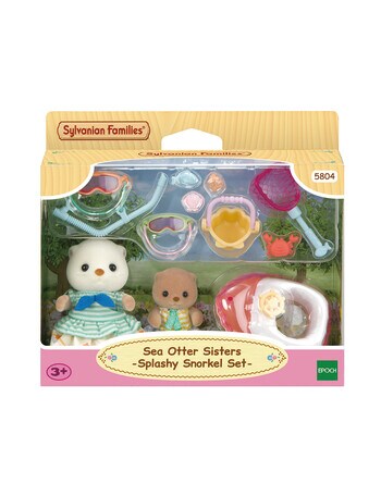 Sylvanian Families Sea Otter Sisters-Splashy Snorkel Set product photo