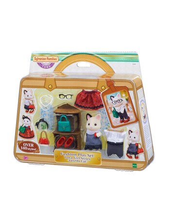 Sylvanian Families Fashion Play Set Town Girl Series Tuxedo Cat Net product photo