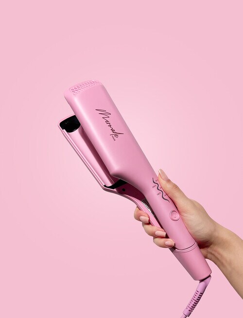 Mermade Hair 25mm The Double Wave - Pink, ME-2005 product photo View 05 L