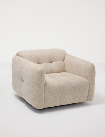 LUCA Furniture Vienna Fabric Swivel Chair product photo