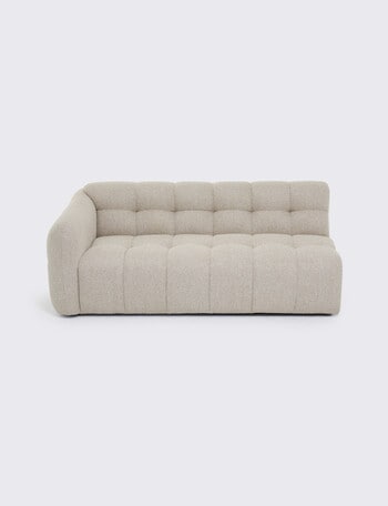LUCA Furniture Vienna Fabric 2.5 Seater 1 Arm Left Hand Facing Sofa product photo