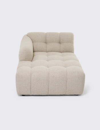 LUCA Furniture Vienna Fabric Chaise 1 Arm Left Hand Facing Sofa product photo