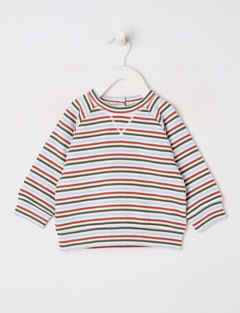 Teeny Weeny Striped Merino Sweatshirt product photo