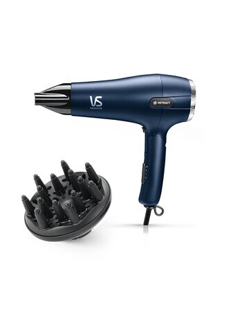 VS Sassoon Cord-Keeper Dry & Style Hair Dryer, VSD127A product photo