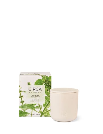 CIRCA Candle, 300g, Alchemy White Tea & Wild Mint product photo