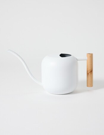 M&CO Regadera Watering Can, White product photo