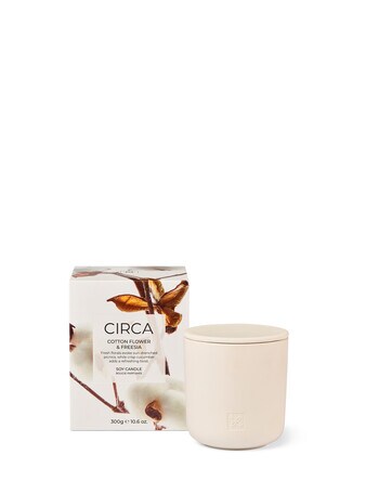 CIRCA Candle, 300g, Cotton Flower & Freesia product photo