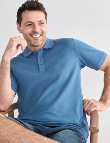 Chisel Ultimate Polo Shirt, Ocean Blue product photo