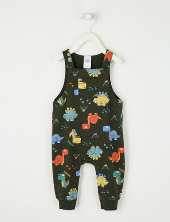 Teeny Weeny Dino Overall, Green product photo