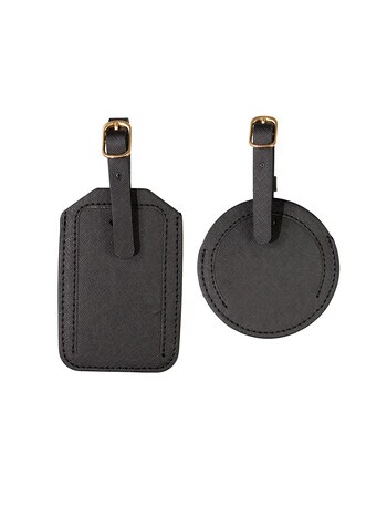 Tender Love + Carry Luggage Tag, 2-Piece, Black product photo