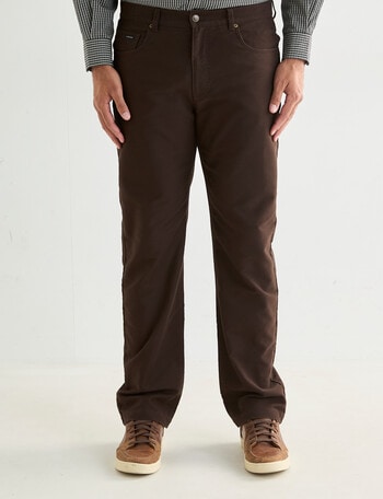 Logan Moleskin Pants, Brown product photo